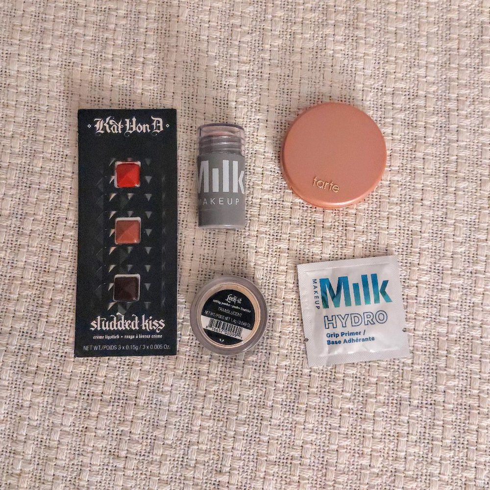 Makeup Bundle - Tarte, Milk, and Kat Von D items
